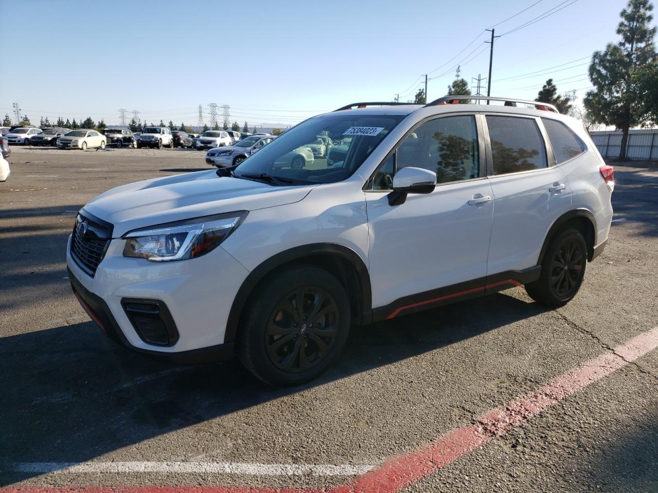 Obraz 1 z 2020 SUBARU FORESTER SPORT 2020 z VIN JF2SKARC7LH492636