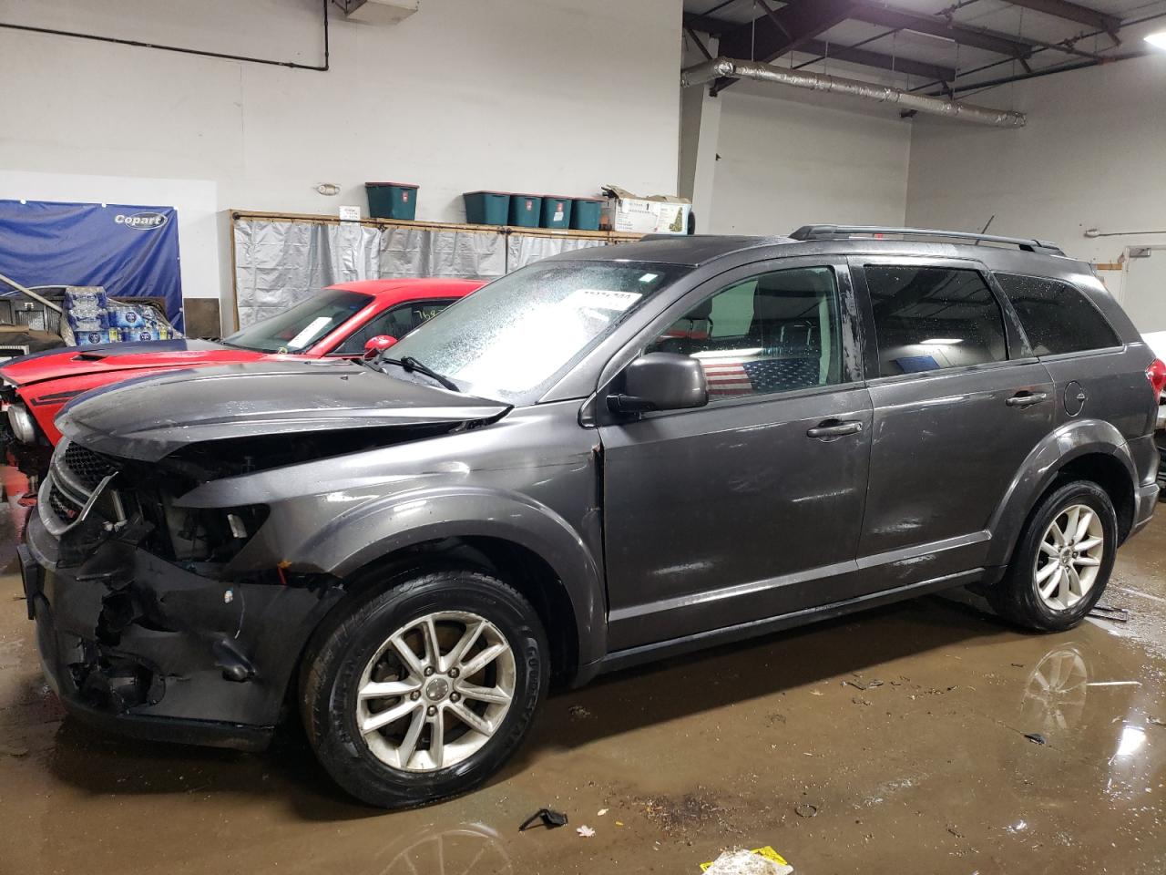 Image 1 of 2015 DODGE JOURNEY SXT 2015 with VIN 3C4PDCBG1FT718568