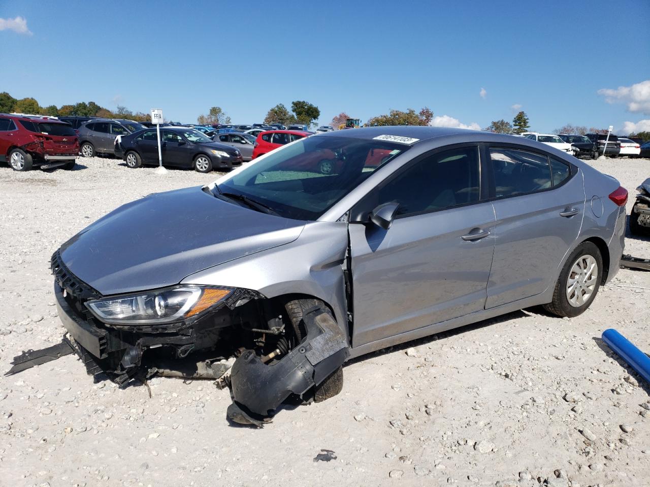 Obraz 1 z 2017 HYUNDAI ELANTRA SE 2017 z VIN 5NPD74LF0HH167414