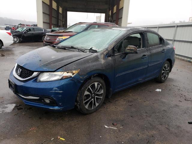 Image 1 of 2013 HONDA CIVIC EXL 2013 with VIN 2HGFB2F96DH554717