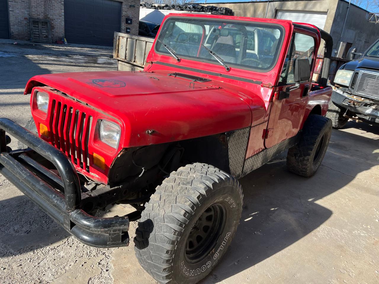 Obraz 2 z 1995 JEEP WRANGLER / YJ S 1995 z VIN 1J4FY19P3SP234291