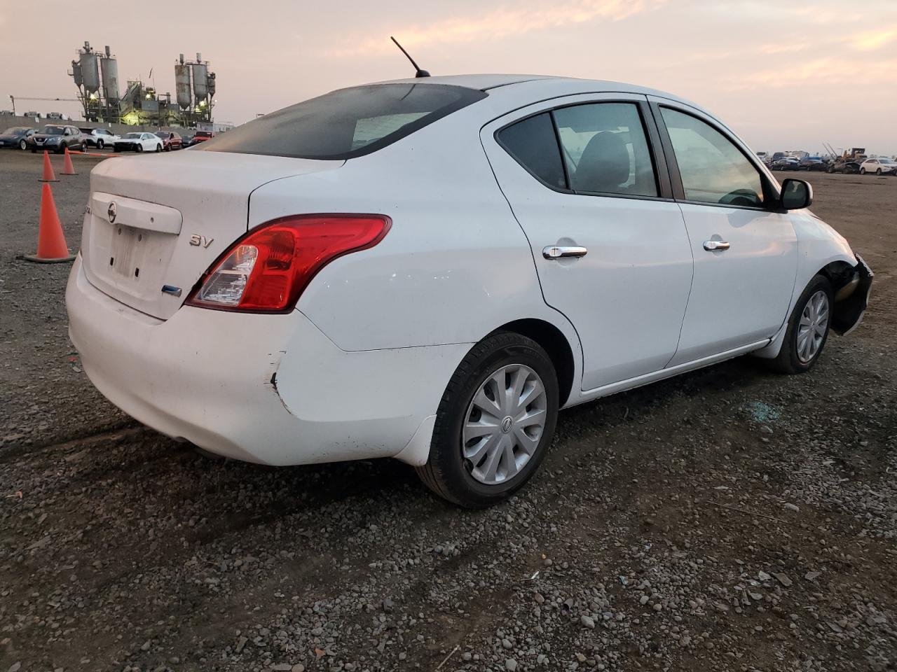 Image 3 of 2012 NISSAN VERSA S 2012 with VIN 3N1CN7AP5CL861669