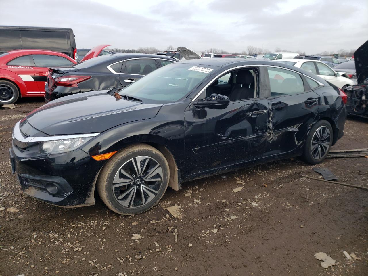 Obraz 1 z 2016 HONDA CIVIC EX 2016 z VIN 19XFC1F37GE032602