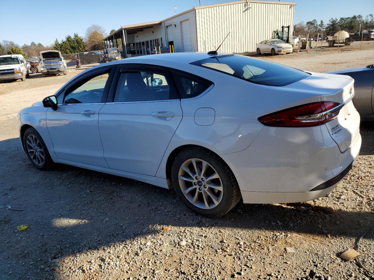 Image 2 of 2017 FORD FUSION SE 2017 with VIN 3FA6P0HD8HR263562