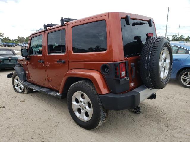 Image 2 of 2014 JEEP WRANGLER UNLIMITED SAHARA 2014 with VIN 1C4HJWEGXEL265779