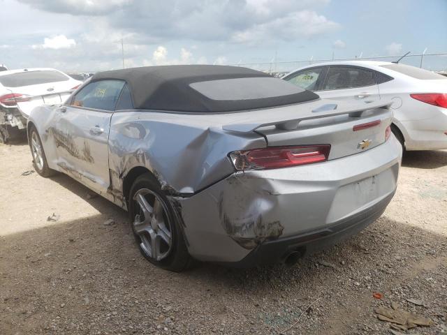 Image 3 of 2018 CHEVROLET CAMARO LT 2018 with VIN 1G1FB3DX7J0119042