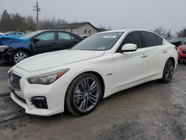 Image 1 of 2014 INFINITI Q50 HYBRID PREMIUM 2014 with VIN JN1AV7AR6EM700281