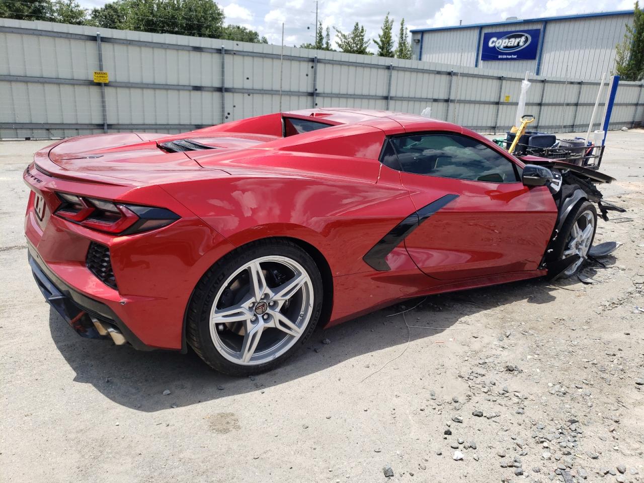 Obraz 3 z 2021 CHEVROLET CORVETTE STINGRAY 2LT 2021 z VIN 1G1YB3D49M5109151
