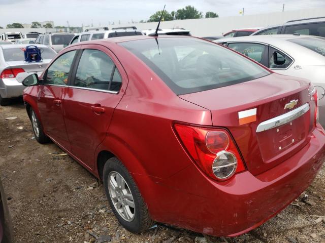 Image 3 of 2014 CHEVROLET SONIC LT 2014 with VIN 1G1JC5SHXE4115550