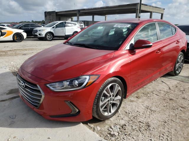 Image 1 of 2018 HYUNDAI ELANTRA SEL 2018 with VIN 5NPD84LF1JH351134