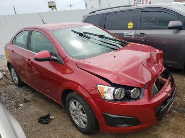 Image 1 of 2014 CHEVROLET SONIC LT 2014 with VIN 1G1JC5SHXE4115550