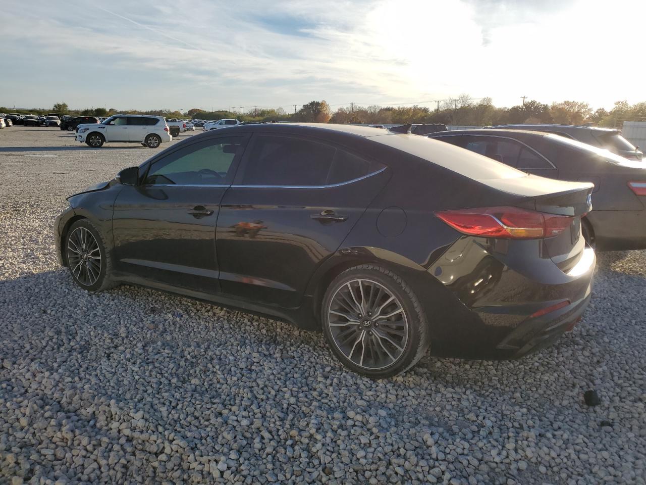 Image 2 of 2018 HYUNDAI ELANTRA SPORT 2018 with VIN KMHD04LB3JU447546