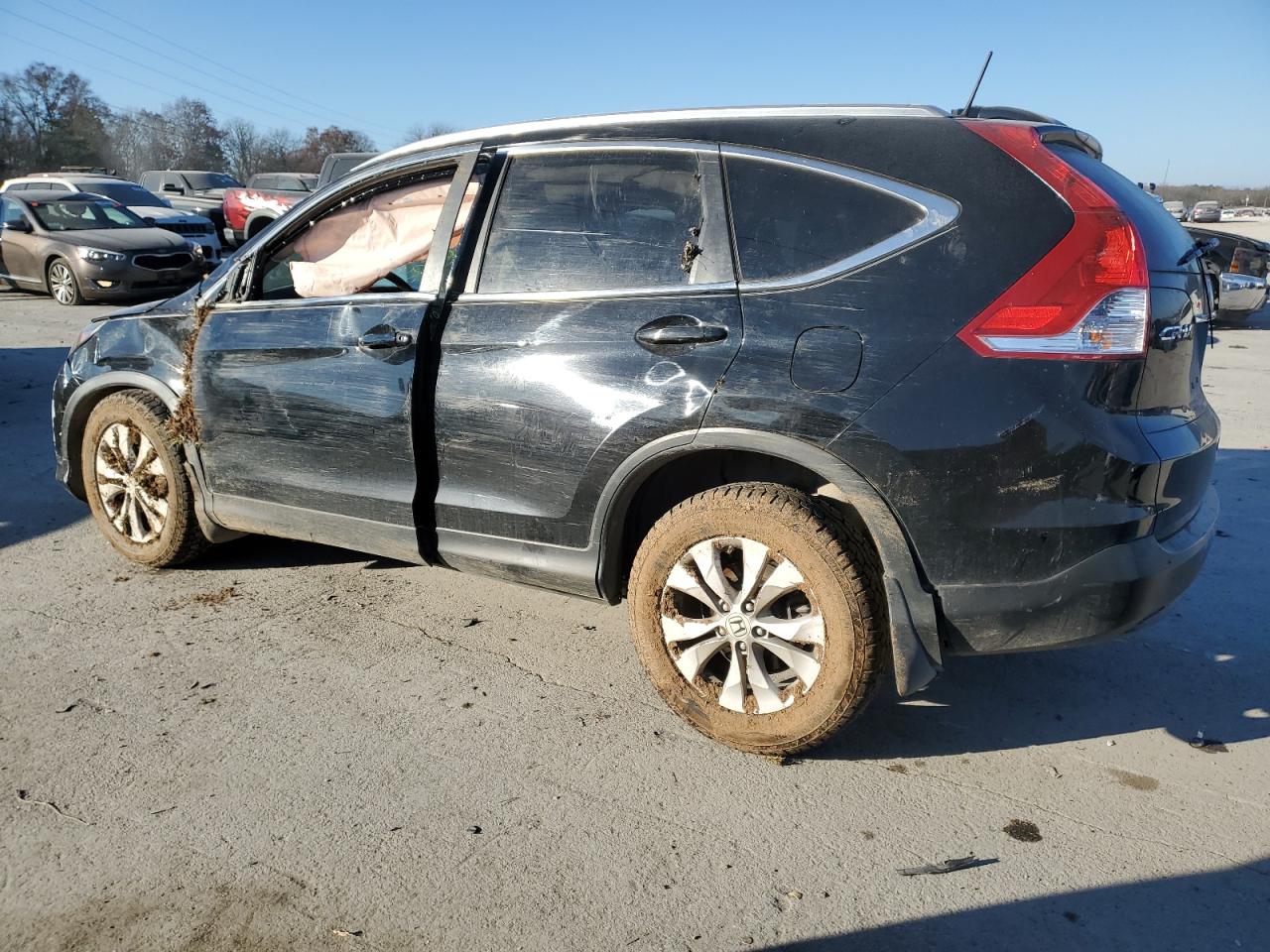 Image 2 of 2013 HONDA CR-V EXL 2013 with VIN 2HKRM4H78DH684387