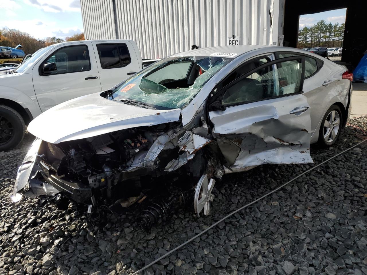 Image 1 of 2013 HYUNDAI ELANTRA GLS 2013 with VIN 5NPDH4AE3DH233214
