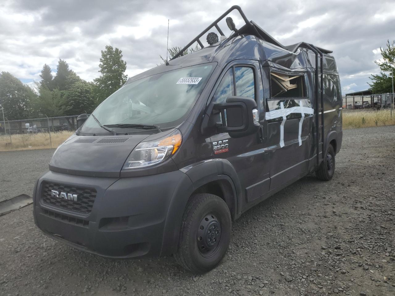Image 2 of 2021 RAM PROMASTER 2500 2500 HIGH 2021 with VIN 3C6LRVDG8ME548484