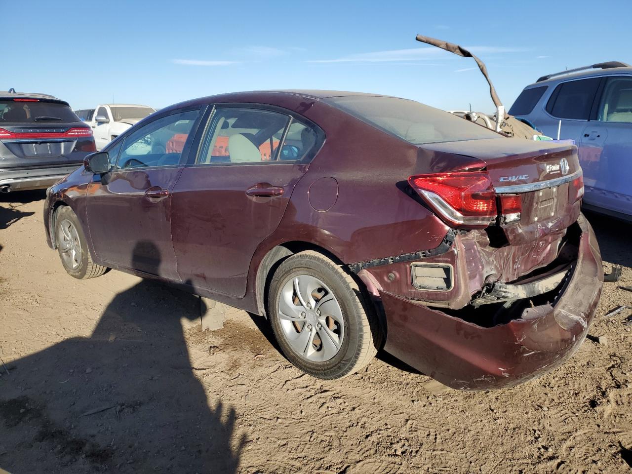 Obraz 2 z 2015 HONDA CIVIC LX 2015 z VIN 19XFB2F53FE107790