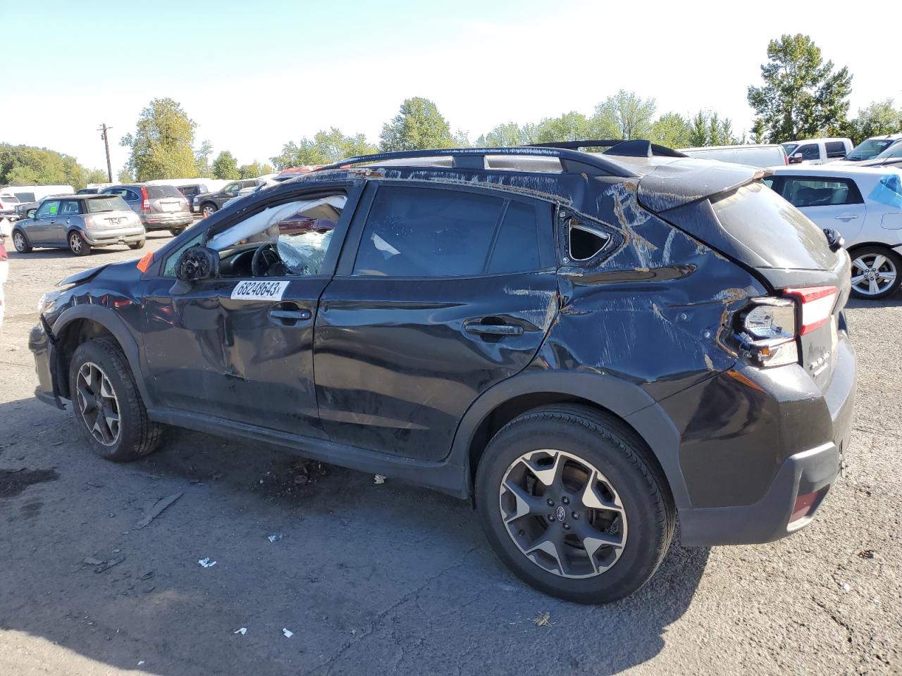Image 2 of 2019 SUBARU CROSSTREK PREMIUM 2019 with VIN JF2GTAEC7K8295201