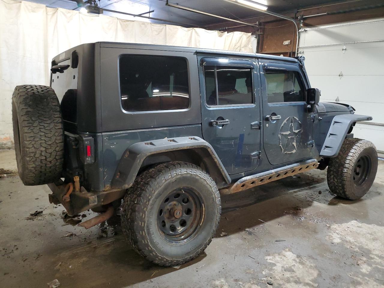 Image 3 of 2007 JEEP WRANGLER SAHARA 2007 with VIN 1J8GA59197L138450