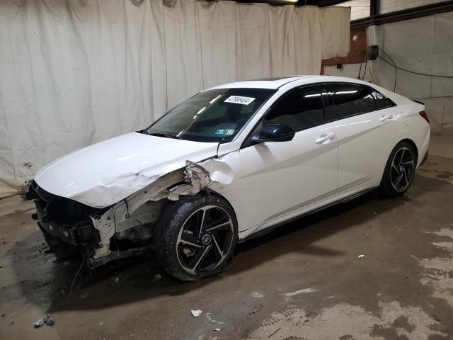 Image 1 of 2023 HYUNDAI ELANTRA N LINE 2023 with VIN KMHLR4AF1PU542378