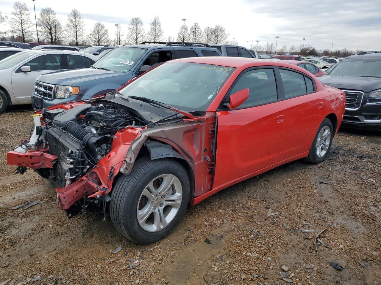 Image 1 of 2021 DODGE CHARGER SXT 2021 with VIN 2C3CDXBG2MH647106