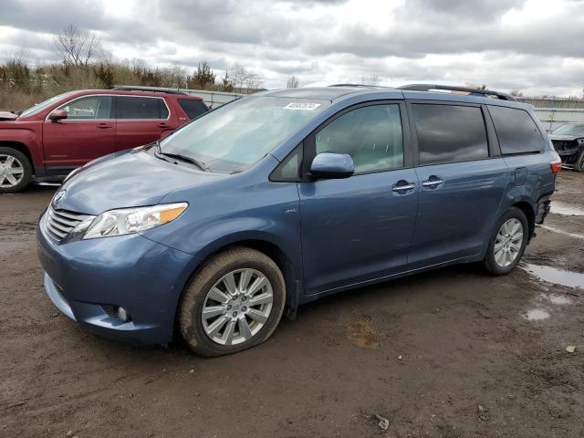 Image 1 of 2017 TOYOTA SIENNA XLE 2017 with VIN 5TDDZ3DC1HS185438
