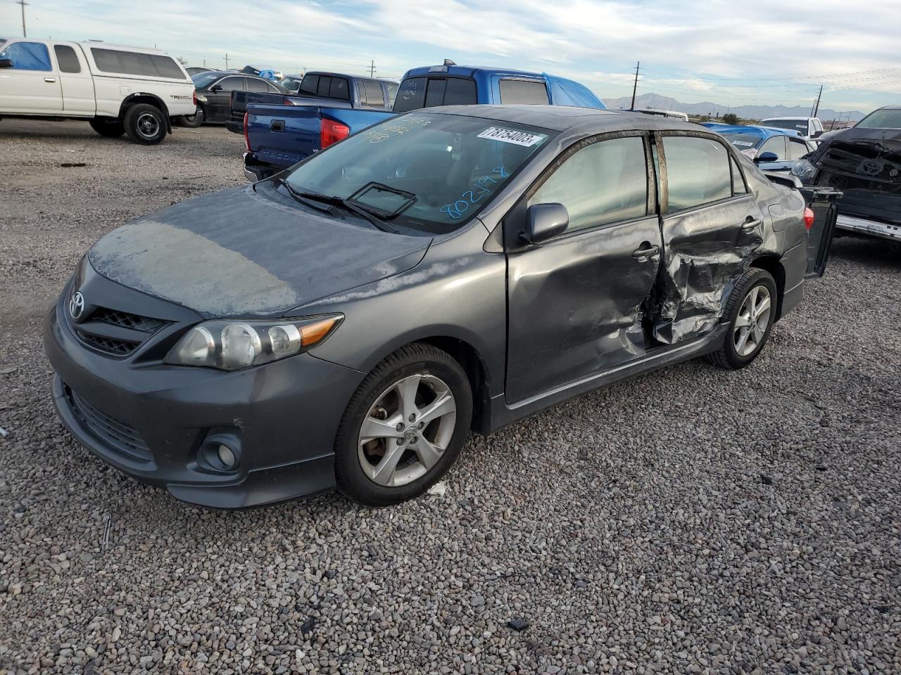 Изображение 1 2012 TOYOTA COROLLA BASE 2012 с VIN 2T1BU4EE8CC802198