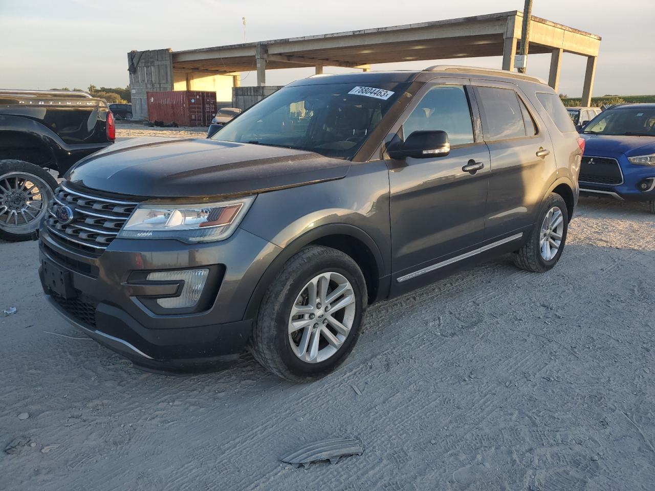 Image 1 of 2016 FORD EXPLORER XLT 2016 with VIN 1FM5K7D84GGC54199