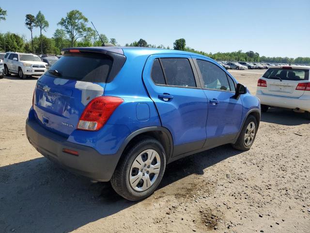 Изображение 3 2015 CHEVROLET TRAX LS 2015 с VIN KL7CJKSB9FB081112