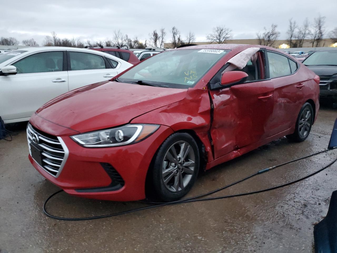Image 1 of 2018 HYUNDAI ELANTRA SEL 2018 with VIN 5NPD84LF1JH325245