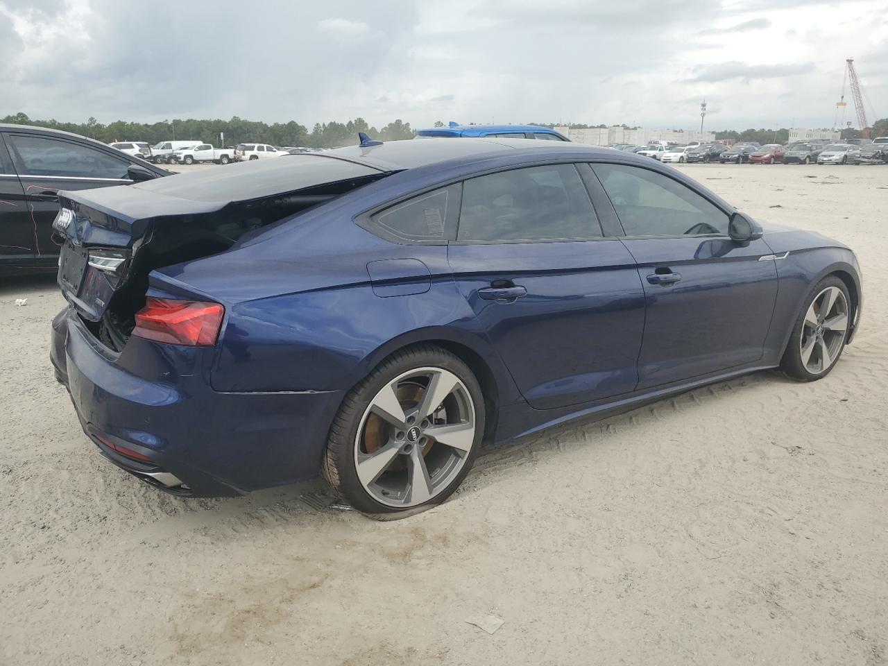 Image 3 of 2020 AUDI A5 PREMIUM PLUS 2020 with VIN WAUCNCF59LA013327
