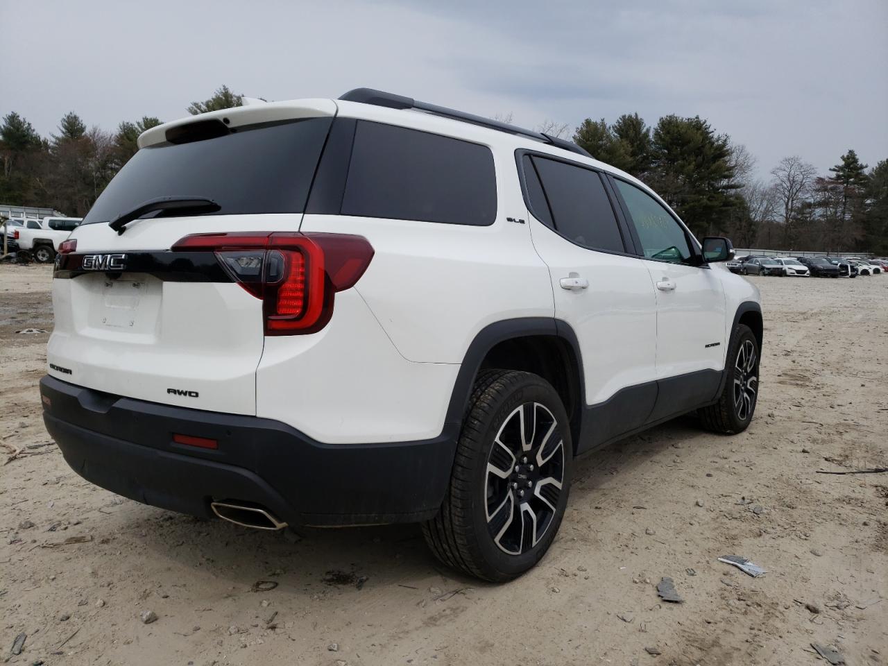 Image 3 of 2021 GMC ACADIA SLE 2021 with VIN 1GKKNRLS8MZ210640