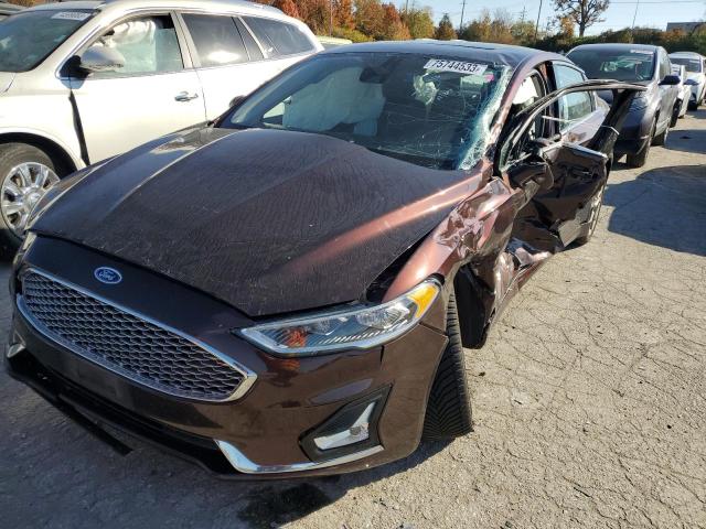Изображение 1 2019 FORD FUSION TITANIUM 2019 с VIN 3FA6P0RU6KR273626