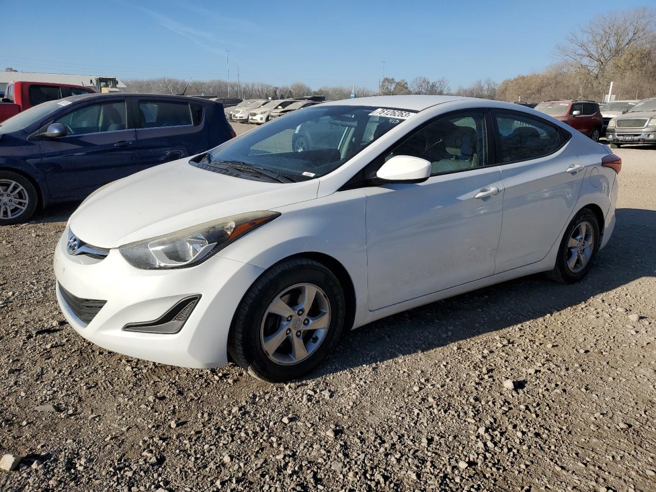 Obraz 1 z 2014 HYUNDAI ELANTRA SE 2014 z VIN 5NPDH4AE0EH486959