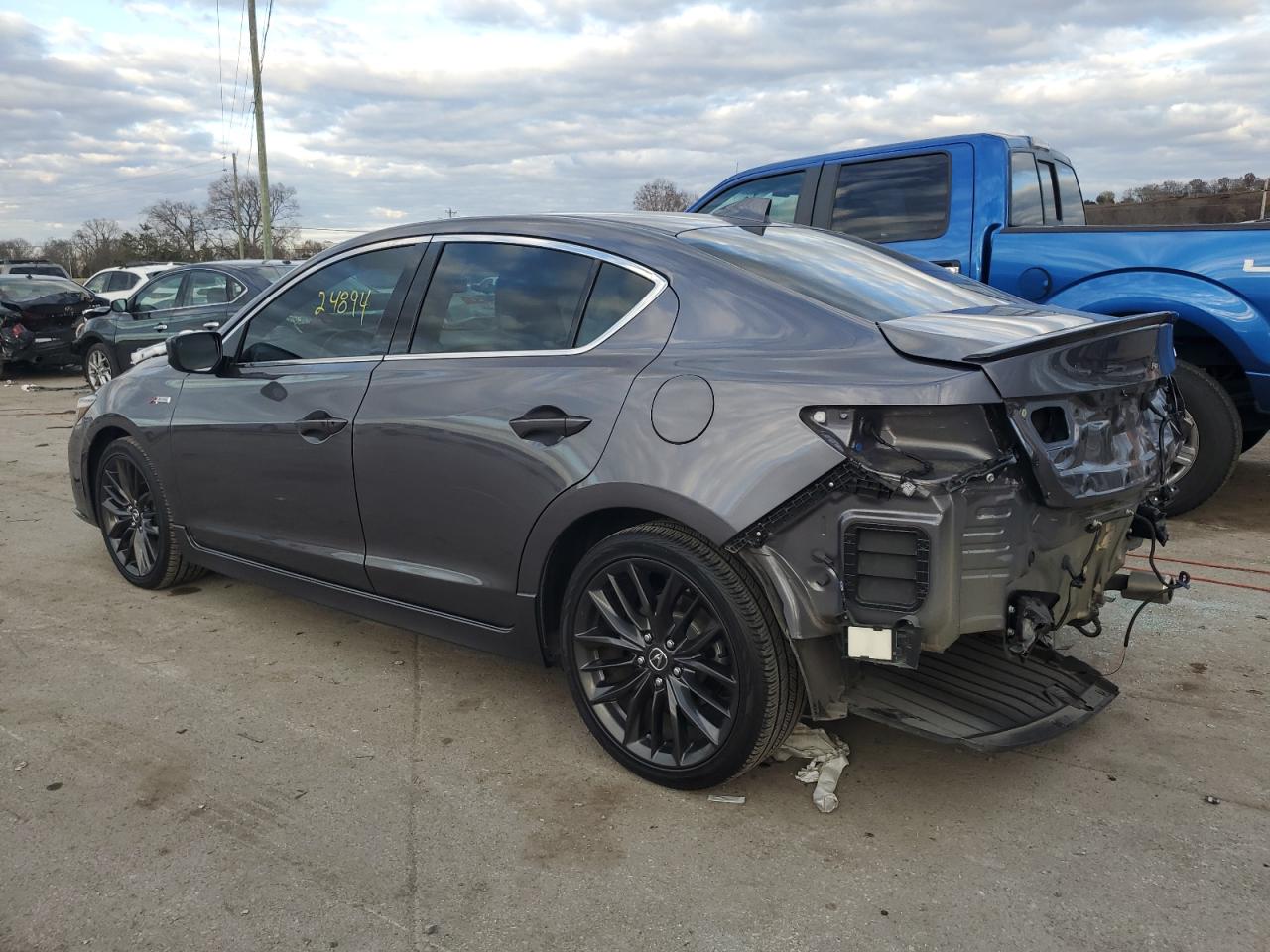Image 2 of 2022 ACURA ILX PREMIUM A-SPEC 2022 with VIN 19UDE2F81NA004296