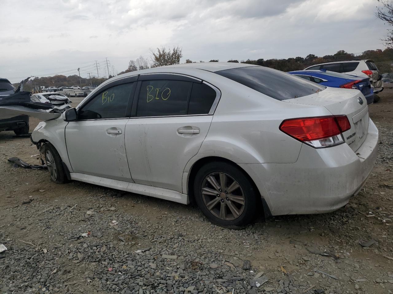 Изображение 2 2012 SUBARU LEGACY 2.5I PREMIUM 2012 с VIN 4S3BMBG69C3019068