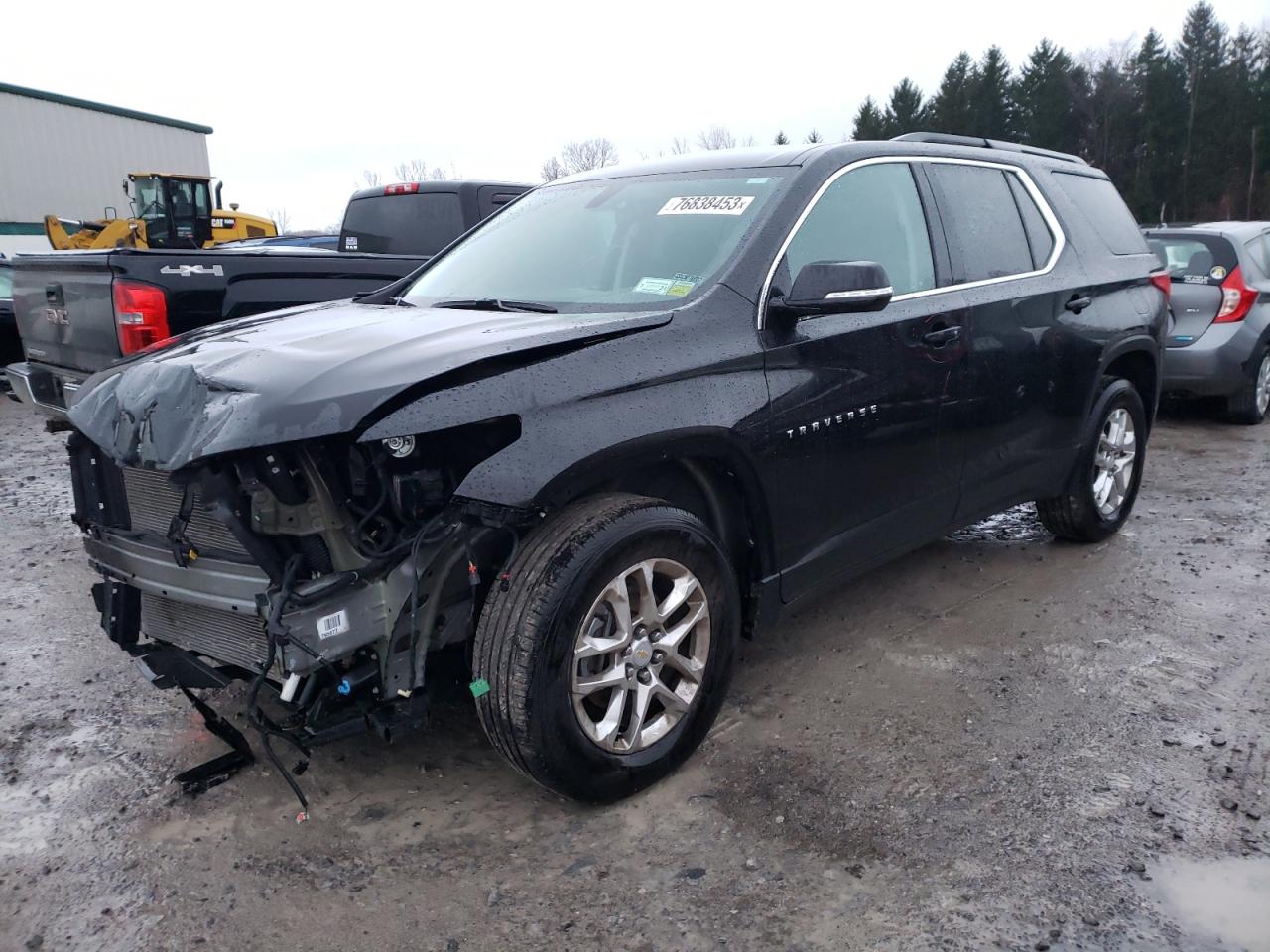 Image 1 of 2020 CHEVROLET TRAVERSE LT 2020 with VIN 1GNEVGKW3LJ295523