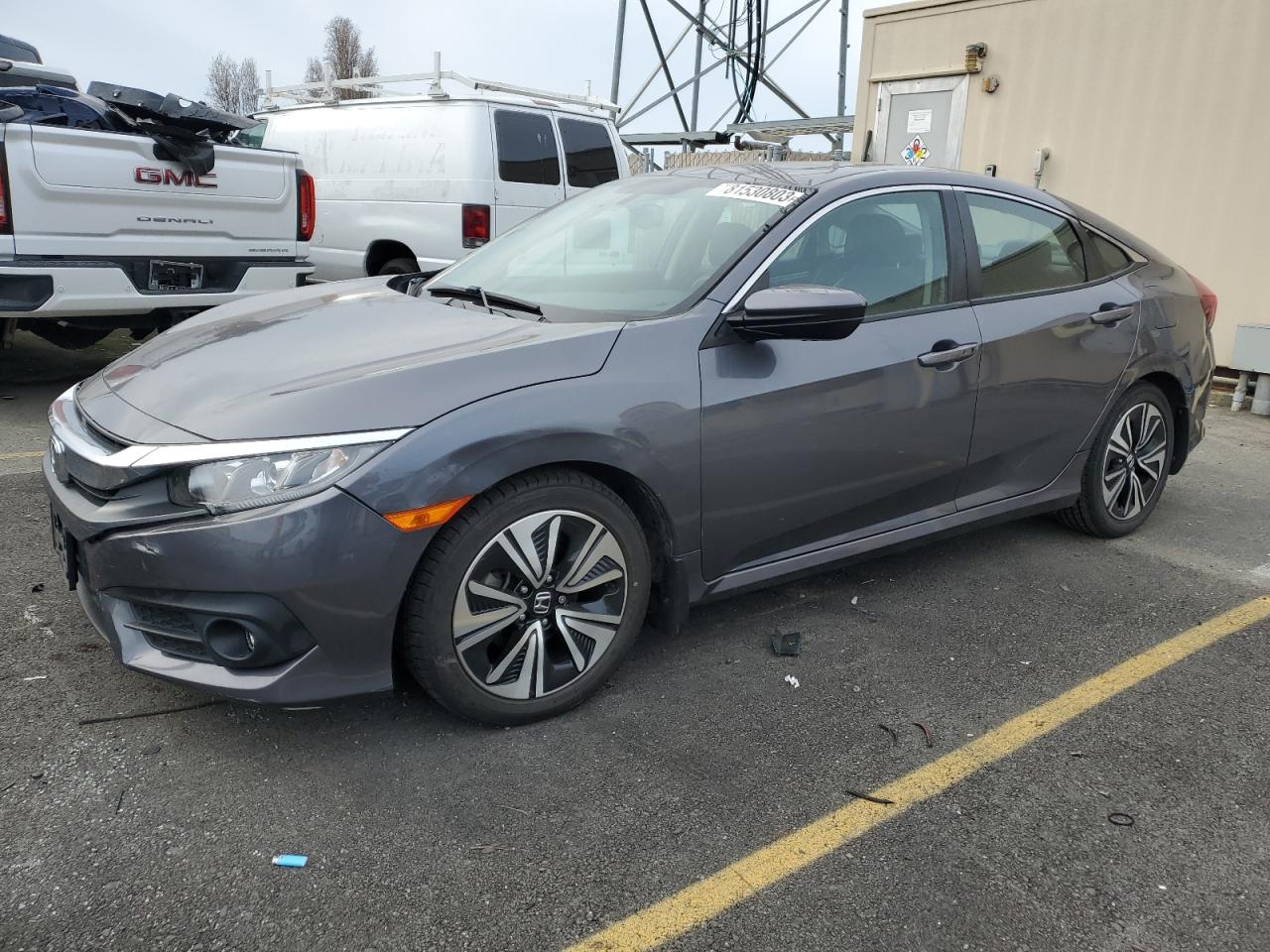 Изображение 1 2016 HONDA CIVIC EXL 2016 с VIN 2HGFC1F72GH637300