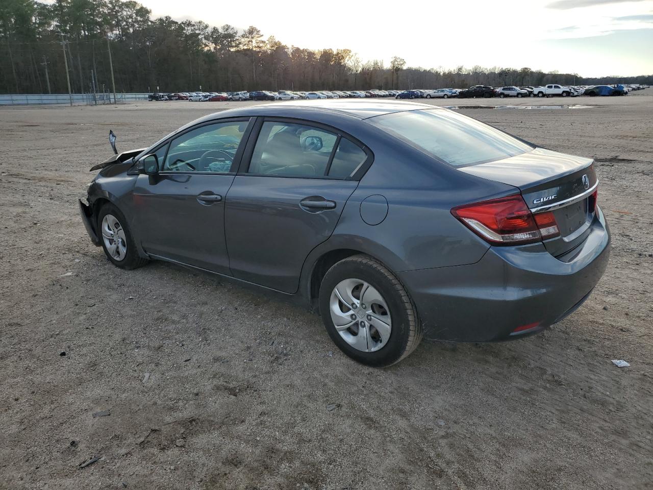 Image 2 of 2013 HONDA CIVIC LX 2013 with VIN 2HGFB2F55DH301899