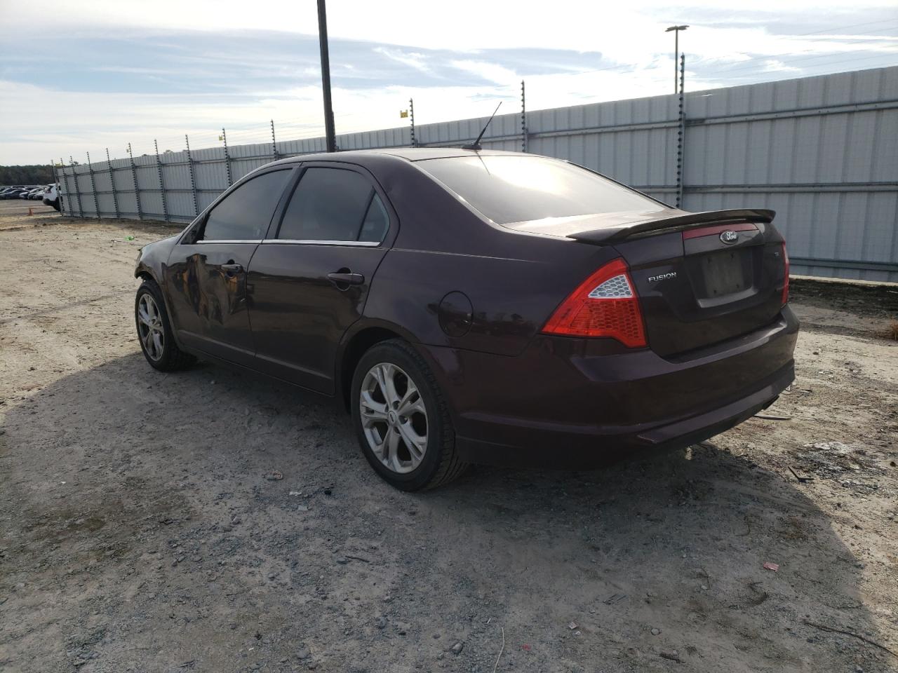Image 2 of 2012 FORD FUSION SE 2012 with VIN 3FAHP0HA3CR406747