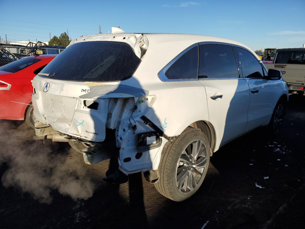 Image 3 of 2020 ACURA MDX TECHNOLOGY 2020 with VIN 5J8YD4H50LL027086