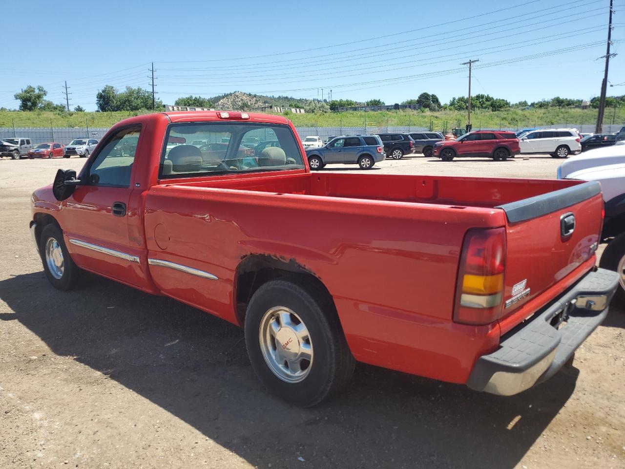 Image 2 of 1999 GMC NEW SIERRA C1500 1999 with VIN 1GTEC14TXXE508660