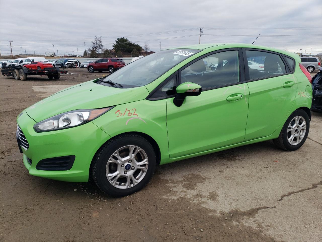 Image 1 of 2014 FORD FIESTA SE 2014 with VIN 3FADP4EJ4EM107763