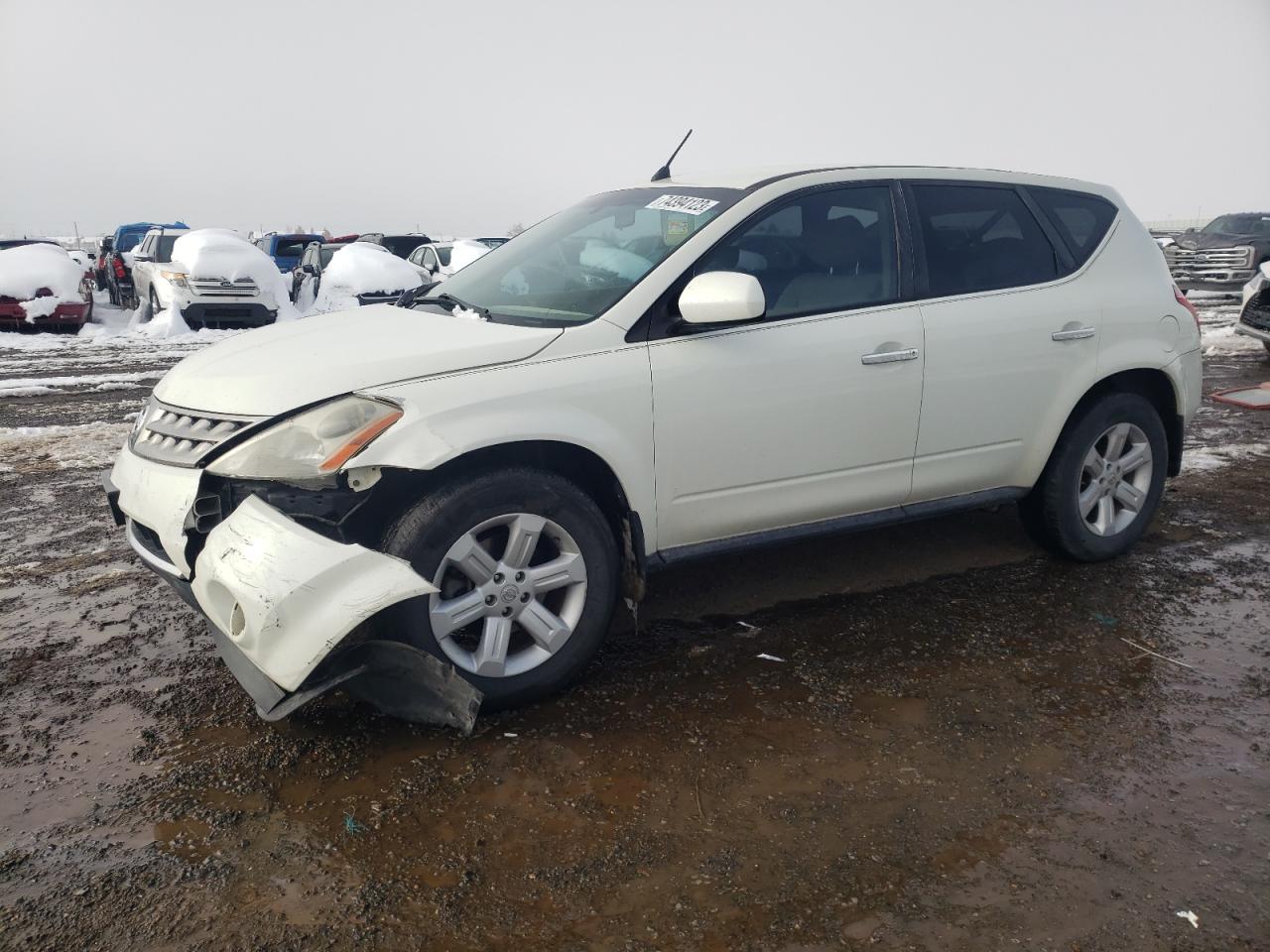 Image 1 of 2006 NISSAN MURANO SL 2006 with VIN JN8AZ08WX6W550545