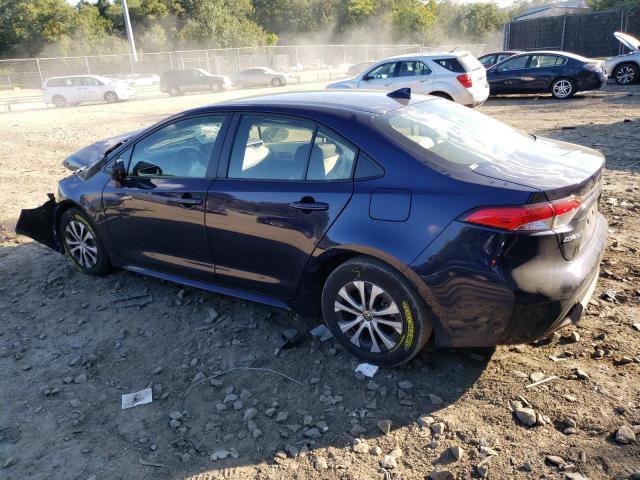 Image 2 of 2022 TOYOTA COROLLA LE 2022 with VIN JTDEAMDE6NJ039225