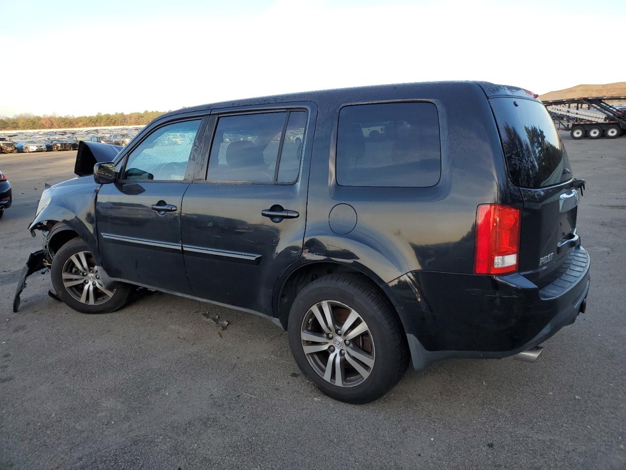 Image 2 of 2012 HONDA PILOT EXL 2012 with VIN 5FNYF4H55CB054005