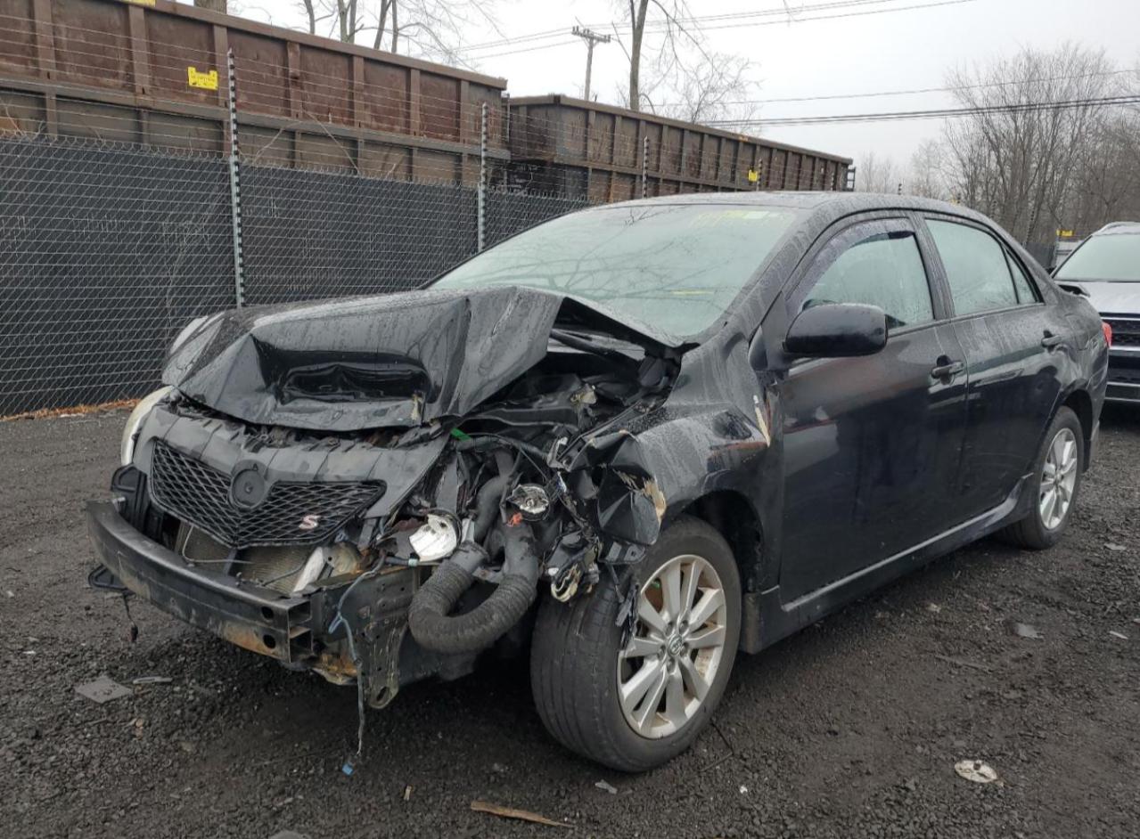Image 1 of 2010 TOYOTA COROLLA BASE 2010 with VIN 2T1BU4EE9AC491149