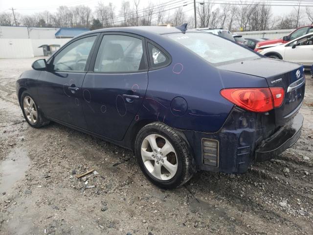 Image 2 of 2010 HYUNDAI ELANTRA BLUE 2010 with VIN KMHDU4AD0AU877091