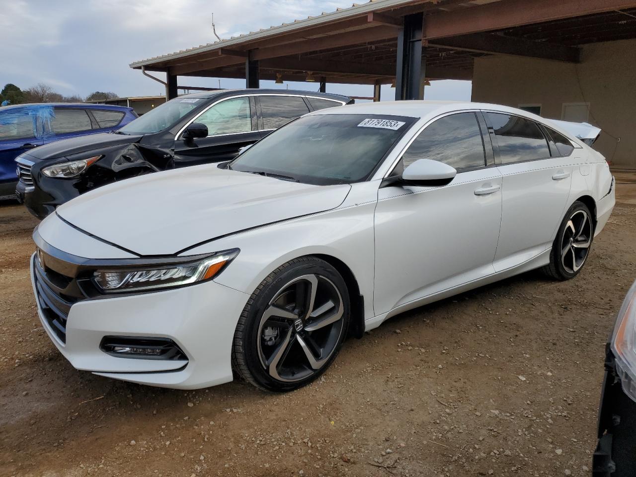 Image 1 of 2019 HONDA ACCORD SPORT 2019 with VIN 1HGCV1F39KA020350