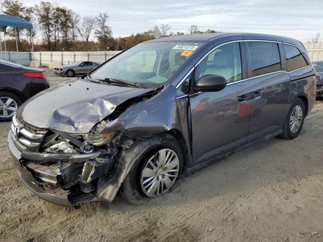 Image 1 of 2016 HONDA ODYSSEY LX 2016 with VIN 5FNRL5H24GB021480