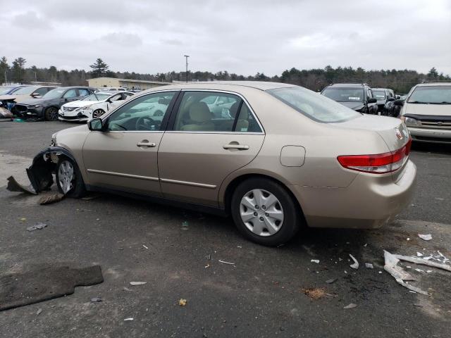 Image 2 of 2003 HONDA ACCORD LX 2003 with VIN 1HGCM56353A103284